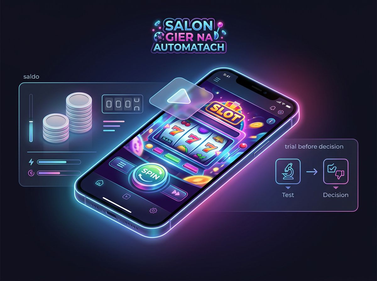 Tryb demo w Salon gier na automatach: jak testować gry